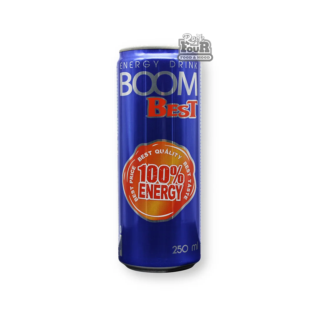 Ըմպելիք գազավորված «Boom Best» էներգետիկ 250մլ